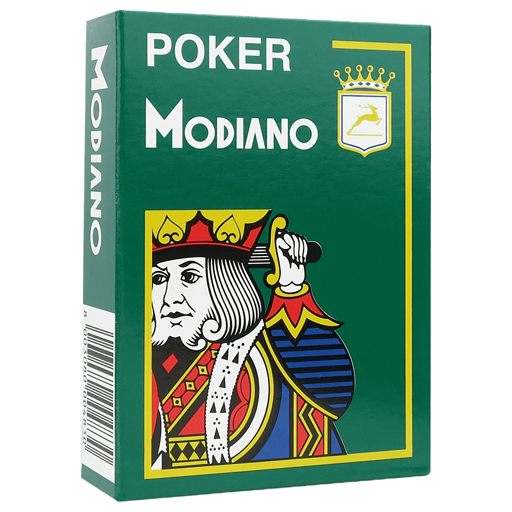 Groene Modiano Poker Speelkaarten