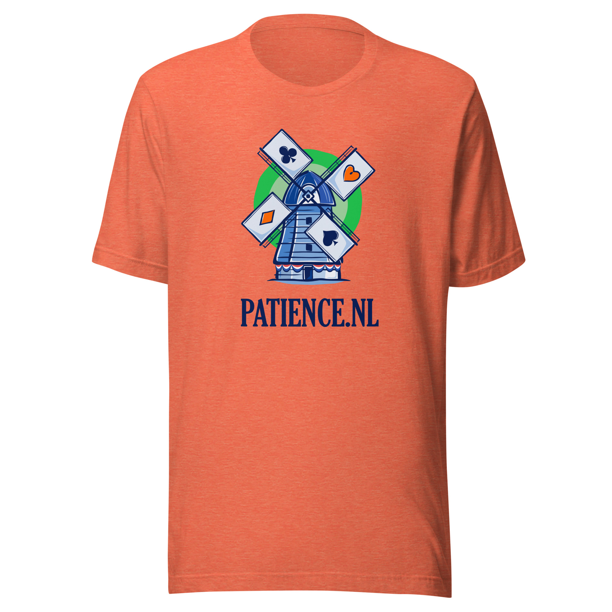 T-shirt Patience.nl Oranje