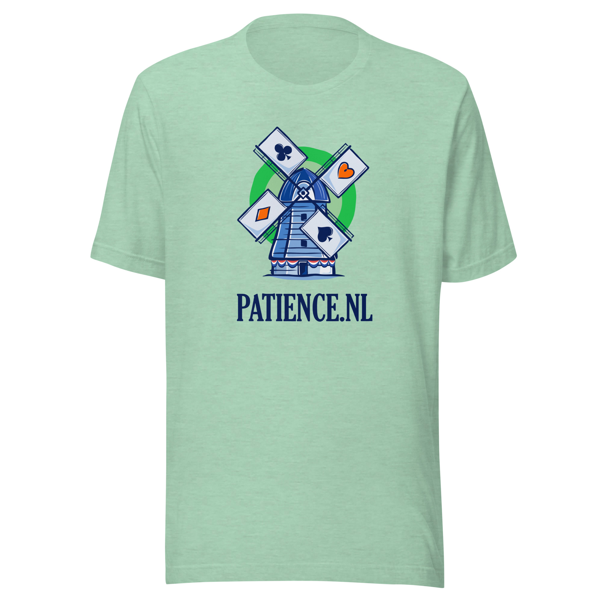 T-shirt Patience.nl Licht Groen