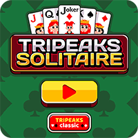 Afbeelding van het startscherm van het nieuwe Tripeaks Solitaire