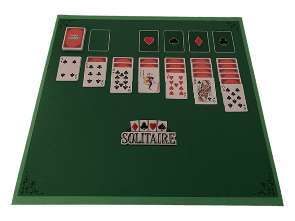 Solitaire Playmat Green
