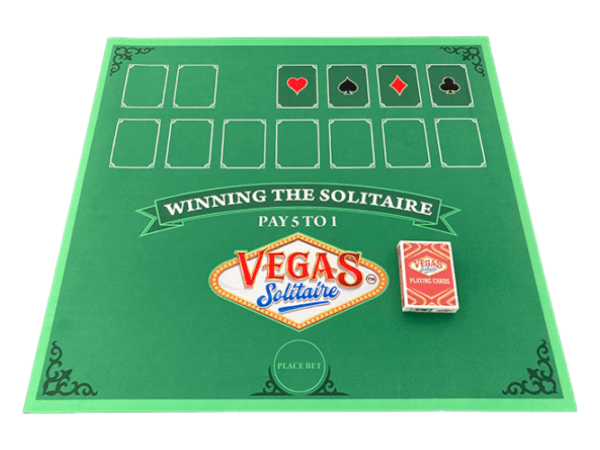 Vegas Solitaire Playmat Groen